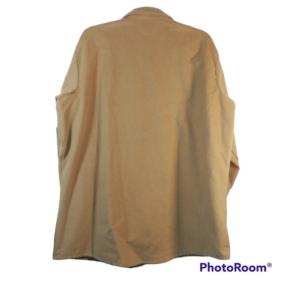 Back Country Camel Button Up Shacket  Shirt Jacket Size XL - Picture 2 of 5